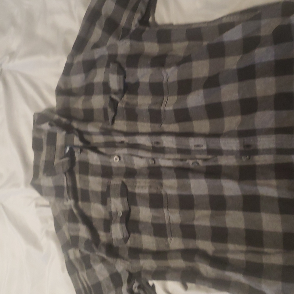 Faded Glory Grey Flannel